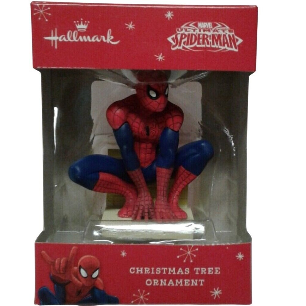 Hallmark Marvel Ultimate Spider-Man Christmas Tree Ornament NEW Comic Super Hero